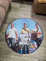Ковер на пол Gta 5, 80х80см