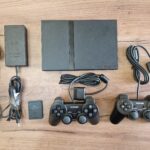 Игровая приставка Sony Playstation 2 Slim (SCPH-77008) + 2 геймпада