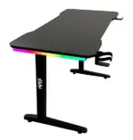 Стол компьютерный игровой HIPER HGTBL016 RGB черный — изображение 2