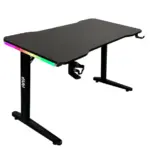 Стол компьютерный игровой HIPER HGTBL017 RGB черный