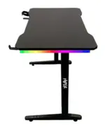 Стол компьютерный игровой HIPER HGTBL016 RGB черный — изображение 4